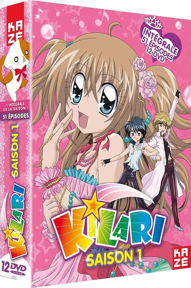 DVD box of season 1 of anime "Kilarin Revolution"